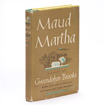 Brooks, Gwendolyn (1917-2003) Maud Martha, inscribed first edition.